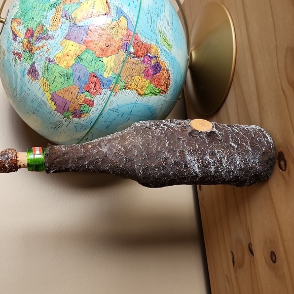 Vintage Rindenschmid hand made tree bark bottle - Picture 6 of 12